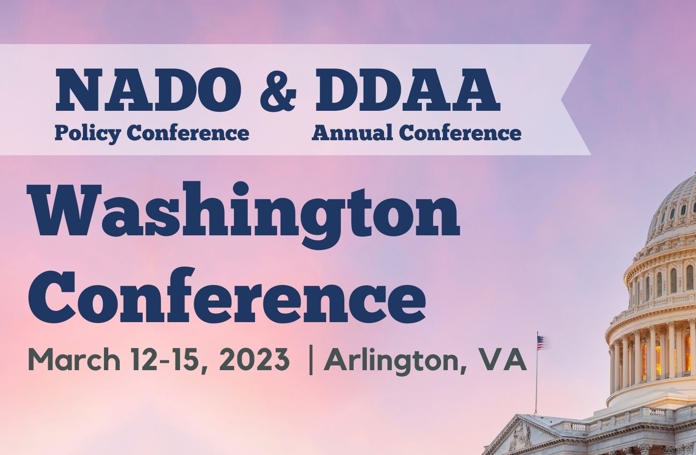 2023 NADO & DDAA Washington Conference NADO