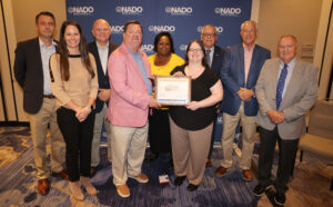 The National Association of Development Organizations hosted an Impact Awards Reception during their Annual Training Conference at the Marriott Canal Street hotel on Wednesday, October 23, 2024 in New Orleans, Louisiana. (Photo by Peter G. Forest/Forest Photography, LLC)